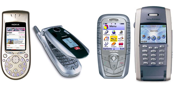 Nokia 3650, Panasonic X701, Siemens SX-1, Sony Ericsson P800