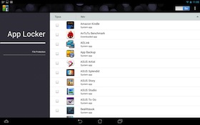 ASUS MeMO Pad FHD 10 Screen Shot