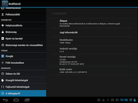 WayteQ xTAB-100 QCR Android 4.2.2 Screen Shot