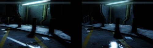 A terület- és a pontfényforrás minőségbeli eltérése