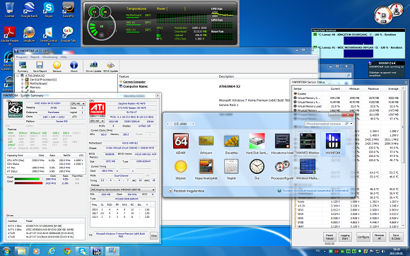Windows 7 rendszeren ott vannak a minialkalmazások