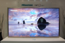 Samsung és Hisense 110" UHD LCD tévék