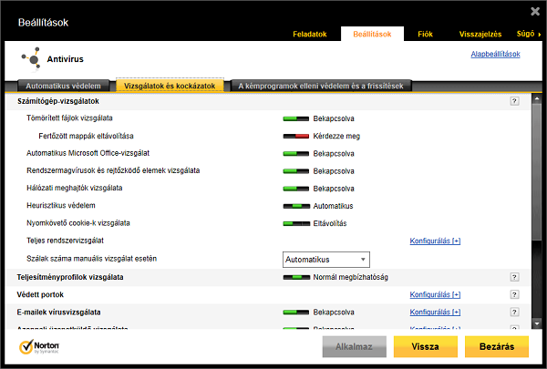 Antivírus – vizsgálatok és kockázatok a 2013-as verzióban…