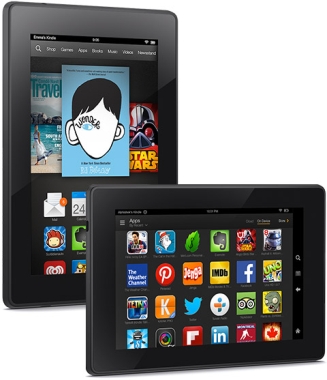 Egy új Kindle Fire HD tablet is érkezik az Amazon Kindle Fire HDX-ek mellé
