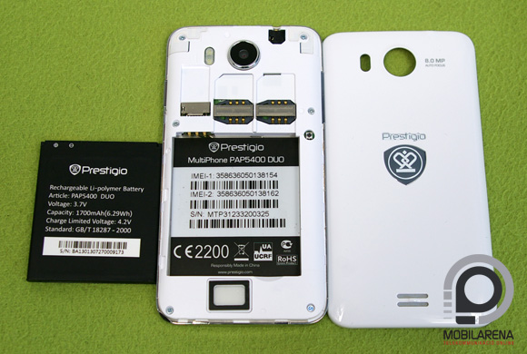 Prestigio MultiPhone 5400 DUO