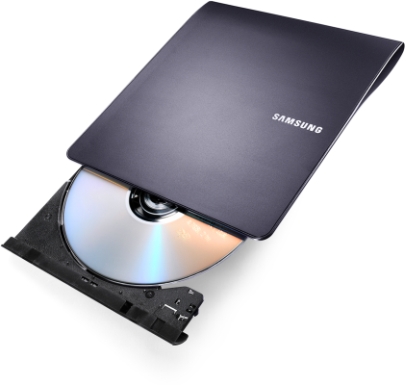 Samsung ES3P95M külső DVD-író: színében és formájában is a Series 9 Ultrabookot idézi