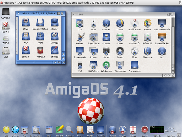 Amiga OS 4.1 – PowerPC alapokon ma is megy!