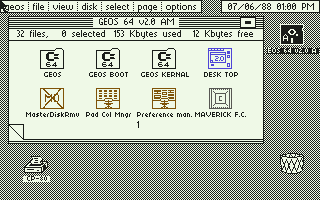 GEOS – 8 biten és 64-128 KB RAM-mal ez is szép!