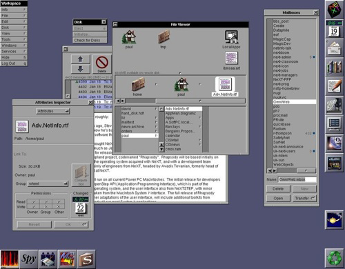 Ki gondolná első ránézésre, hogy a NeXTSTEP leszármazottja a Mac OS X?