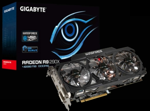 Gigabyte Radeon R9 290X OC WindForce 3X 450W