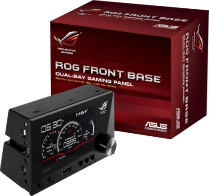 ASUS ROG Front Base Dual-Bay Gaming Panel