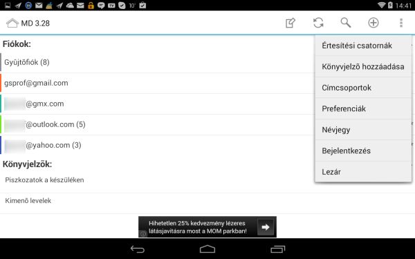 Az outlook.comos e-mail címet talán ez konfigurálta be a leggyorsabban