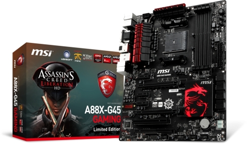 MSI A88X-G45 GAMING Assassin’s Creed Liberation HD játékkal