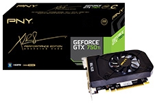 PNY GeForce GTX 750 és 750 Ti