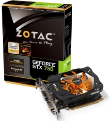 Zotac GeForce GTX 750 és 750 Ti OC verzió