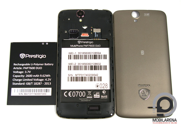 Prestigio MultiPhone 7600