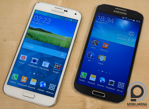 Samsung S5 vs. S4