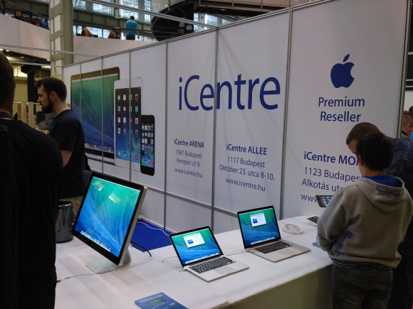 Az iCentre képviseli az Apple márkát