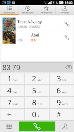 Alcatel One Touch Idol 2 S Screen Shot