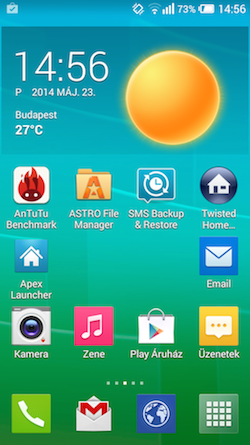 Alcatel One Touch Idol 2 S Screen Shot