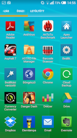 Alcatel One Touch Idol 2 S Screen Shot