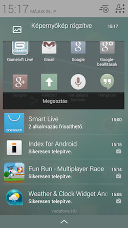 Alcatel One Touch Idol 2 S Screen Shot