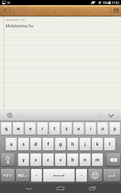 Huawei MediaPad M1 8.0 screen shot