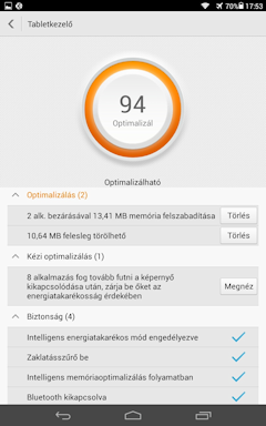 Huawei MediaPad M1 8.0 screen shot