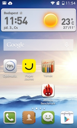 Huawei Ascend Y330 Screen Shot