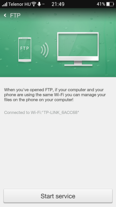 Oppo Find 7a screen shot