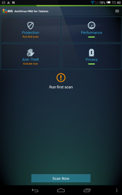 Alcatel One Touch Pop 8 screen shot