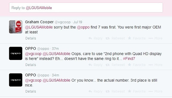 Aztán jött az Oppo egy kis helyreigazítással, a QHD-s Find 7 előbb jelent meg
