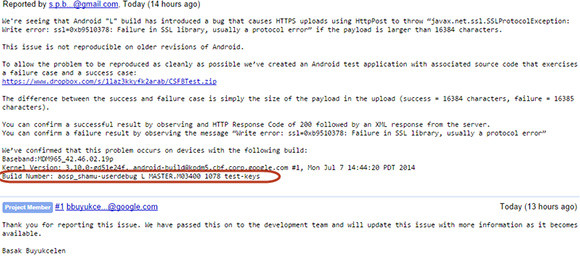 Shamu kódnevű készülék jelentett hibát a Google szervereinek