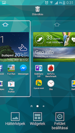 Samsung Galaxy S5 mini Screen Shot