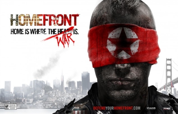 A Homefront: The Revolution egyik sajtóanyaga még a THQ logójával