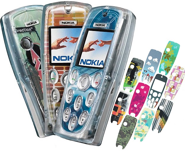 Nokia 3200 kivágható előlapokkal