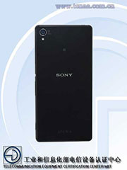 Sony Xperia Z3 hátulról