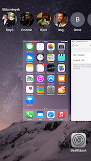 iOS 8 multitasking
