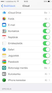 iOS 8 iCloud