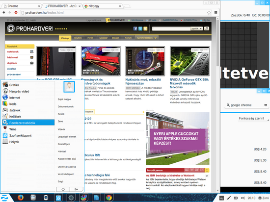 Zorin OS bemutató