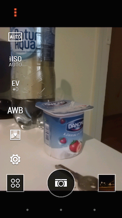 HTC Desire 510 kameraszoftver