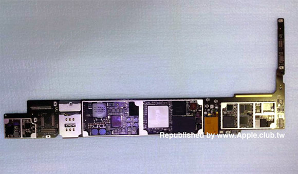 Képen látható az Apple A8X rendszerchip