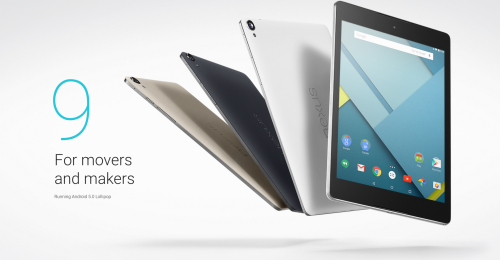 Google Nexus 9 tablet NVIDIA Denver magos Tegra K1 SoC-cal