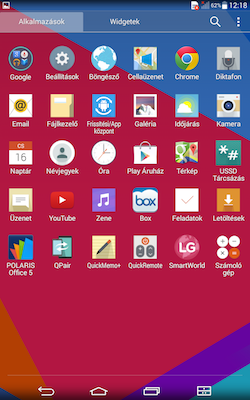 LG G Pad 8.0 Screen Shot