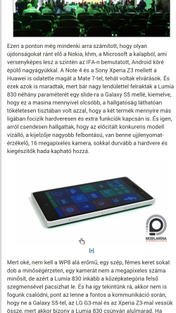 Gyors a Samsung Galaxy Note 4 böngészője 
