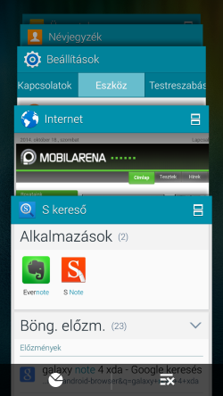 Hasznos a Samsung Galaxy Note 4 S Keresője