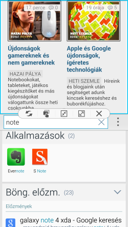 Hasznos a Samsung Galaxy Note 4 kétablakos módja