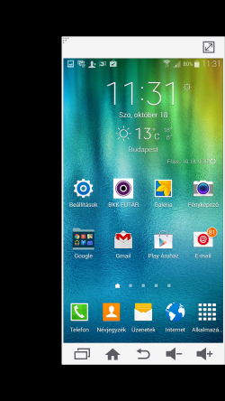 A Samsung Galaxy Note 4 egykezes módja is jó 