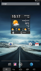 WayteQ xTAB 7Q és 8Q GPS főoldal