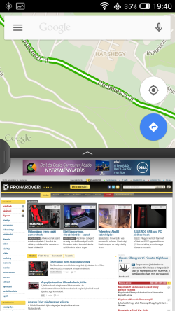 Két alkalmazás futtatása tovább lassítja az Alcatel OT Pop S9-et 